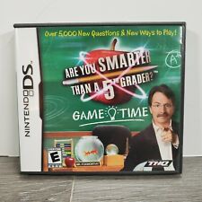 Are You Smarter Than a 5th Grader Game Time (Nintendo DS, 2009)