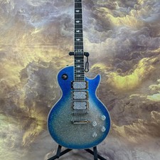 Professional Grade 6-String Ace Frehley Inspired Electric Guitar - Blue Finish