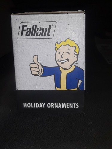 Fallout Vault Boy Holiday Ornaments 2017 Bethesda - thinkgeek geeknet Xmas.  - Picture 3 of 7