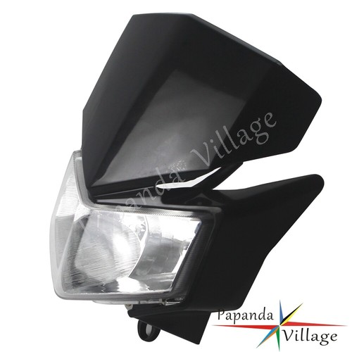 Black Enduro Headlight For Kawasaki KLX250 250S 250SF D-Tracker X 250 2009-2019 - Picture 4 of 9