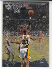 1998 UD Michael Jordan Tribute Reflections Hologram Card Chicago Bulls mj71