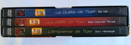 Coffret 3 DVD Tiger Woods - La Quête de Tiger - Les Défis de Tiger - L'Empreinte - Picture 2 of 3