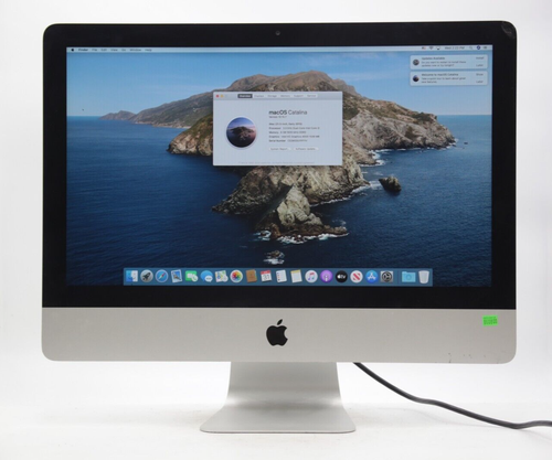 Apple iMac A1418 21.5" 2013 i3 3225 3.3GHz 8GB 500gb HDD Catalina CHIP GLASS 806