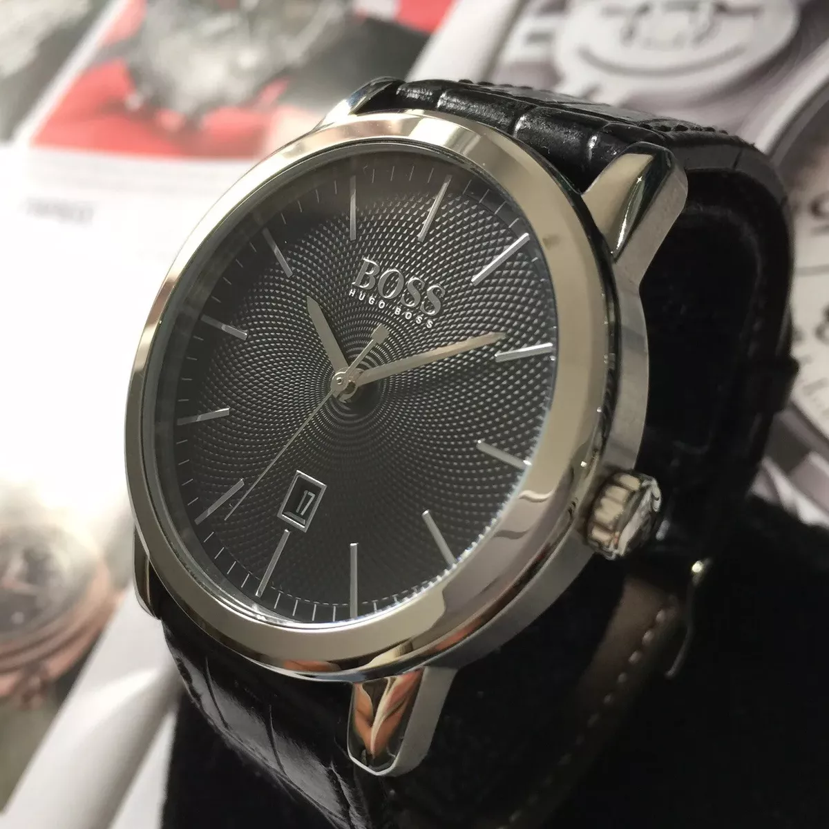 Hugo boss slim clearance watch