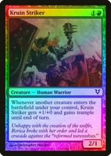 Kruin Striker FOIL Avacyn Restored NM Red Common MAGIC GATHERING CARD ABUGames
