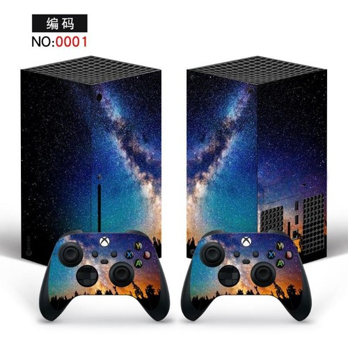 Calcomanía adhesiva de vinilo Galaxy Skin Wrap Starry Sky Xbox Series X para estrellas de consola - Imagen 7 de 21