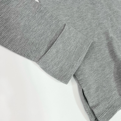 UG Apparel Pullover Michigan State Damen groß gerippt Langarm NEU grau - Bild 5 von 11