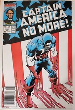 !!! CAPTAIN AMERICA #332, CAPTAIN AMERICA NO MORE! !!!