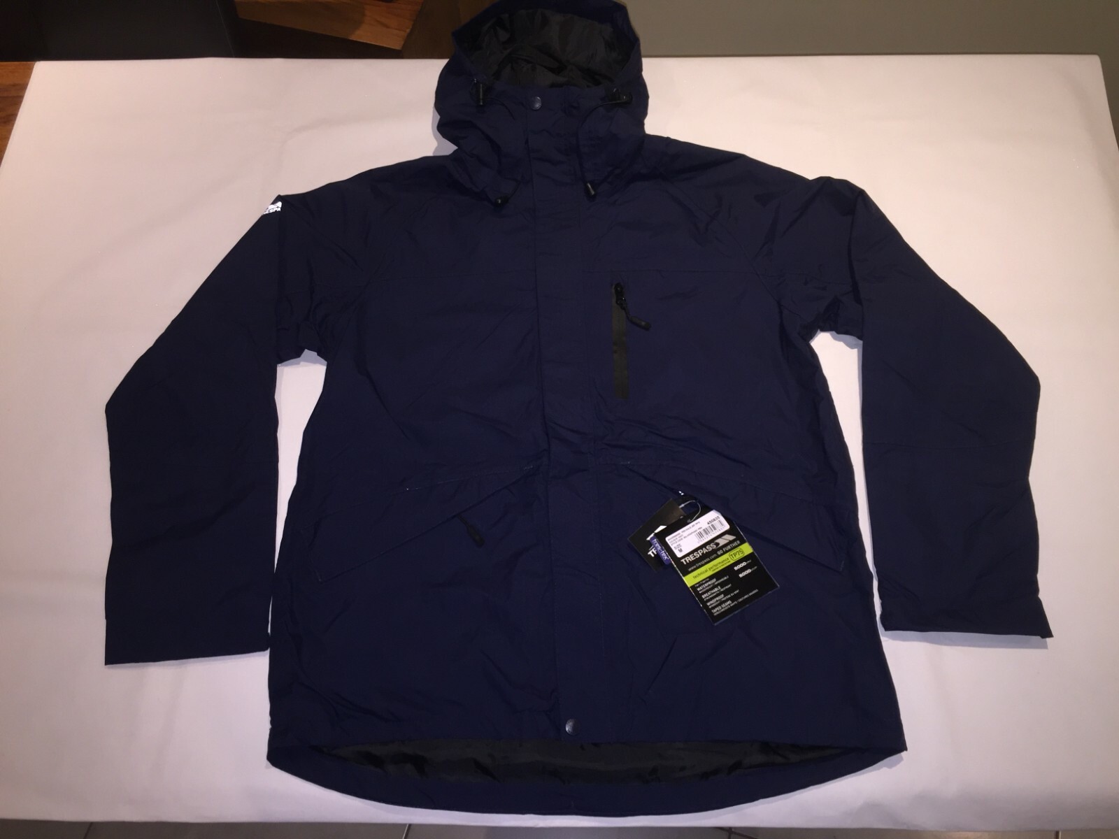 Trespass Windermere Waterproof Jacket Windermere Waterproof Jacket (Navy