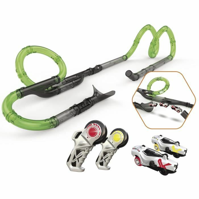 EXOST LOOP - Infinite Racing Set - 27 Tubes - Circuits Modulables + 2 Voitures e EXOST LOOP - Infinite Racing Set - 27 Tubes - Circuits Modulables + 2 Voitures e
