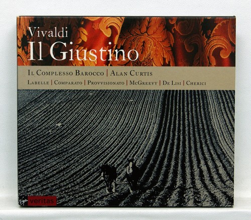 ALAN CURTIS - VIVALDI il giustino VIRGIN 2xCDs NM - Foto 1 di 2