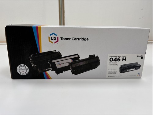LD Compatible with Canon 046H/1254C001 High Yield Black Toner  Cartridge. - Picture 2 of 6