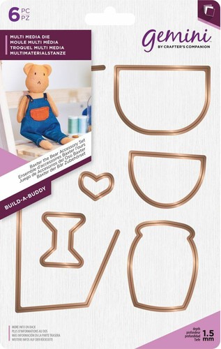 Crafters Companion Gemini Build-A-Buddy Body Base Set PAQUETE 670429 Nuevo - Imagen 4 de 8