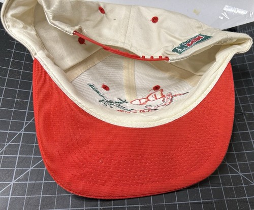 Vintage White Trucker Hat w Red Text “DO THE DEW” Snap Back New w/o Tags (Pop 1? - Picture 6 of 13