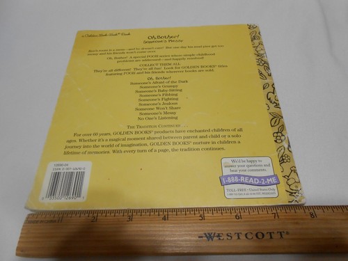 Pooh oh, Brother! Someone's Messy PB Vtg Storybook SALE 0.99 📘 Golden Books - Picture 2 of 8
