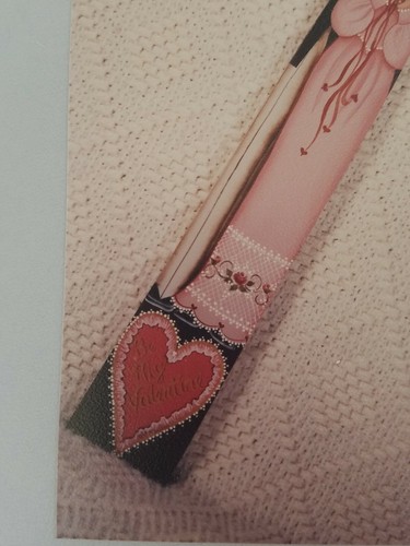 NANCY LENSKI VALENTINE COUPLE MINK BOARD PAINTING PATTERN  - Bild 3 von 5