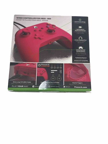 Wired Controller for Xbox Series X|S - Red, Officially Licensed for Xbox. 68 - Picture 2 of 7