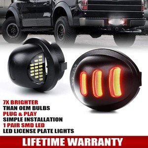 2014 ford f150 license plate bulb