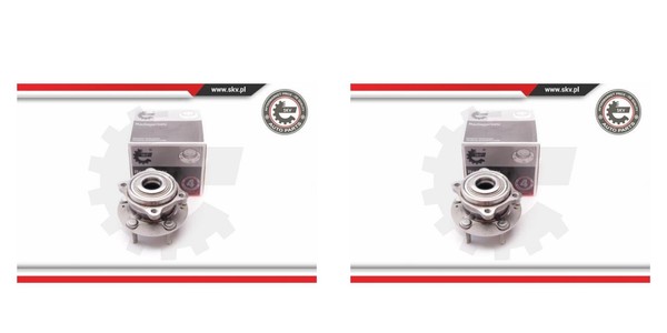 Esen SKV 2X Radnabe Radlagersatz Vorne FüR Hyundai Santa Fé III Grand KIA DM CM-image