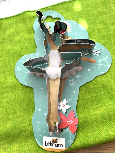 Birkmann Ballerina "It's Magic" Metal Cookie Cutter 7" NEW Dance Ballet Germany - Picture 1 of 4