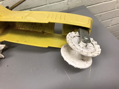 VINTAGE NELSON TRAKTOR SPRINKER GUSSMETALL REISEN BEWÄSSERUNG RASEN GARTENWERKE - Bild 9 von 12