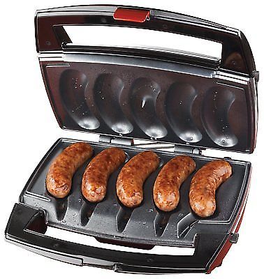 Johnsonville BTG0498 Sizzling Saucisse Barbecue, Noir Inox Johnsonville BTG0498 Sizzling Saucisse Barbecue, Noir Inox