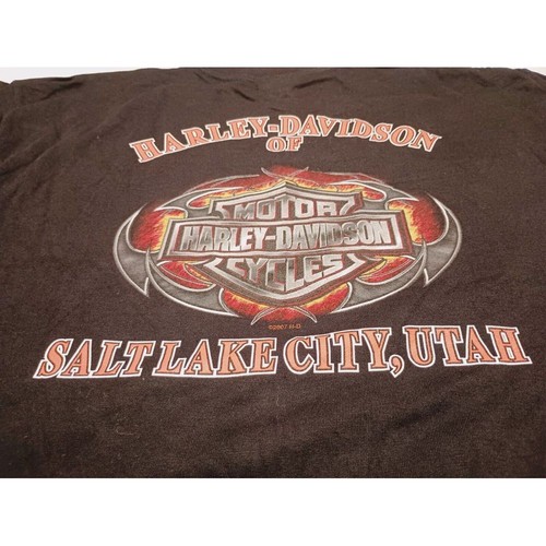 Harley-Davidson Herren Tshirt - HD of Salt Lake City, UT XL 2007 USA Neu mit Etikett - Bild 6 von 8
