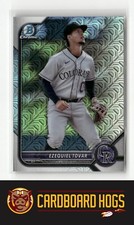 2022 Bowman Mega Box Chrome #BCP-231 Ezequiel Tovar Colorado Rockies Mojo Ref