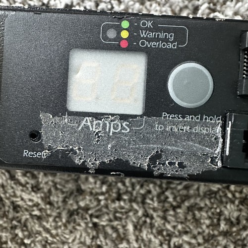 APC AP7901 120V PDU Switched Power Distribution Panel - Black - Picture 2 of 10