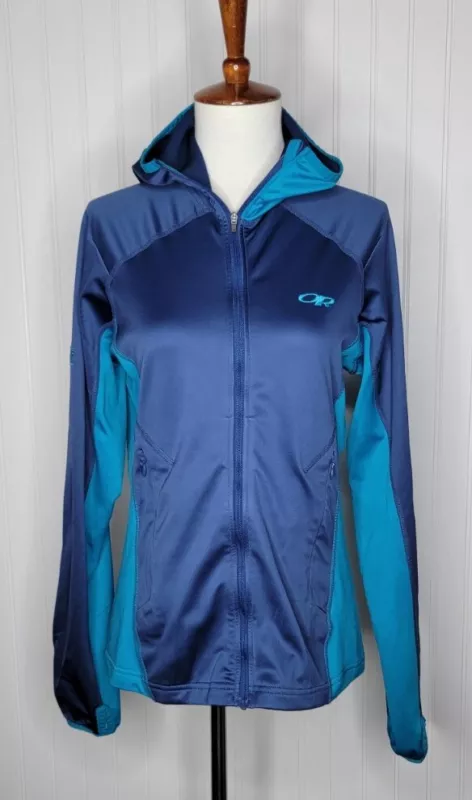 outdoor-research full zip hooded jacket