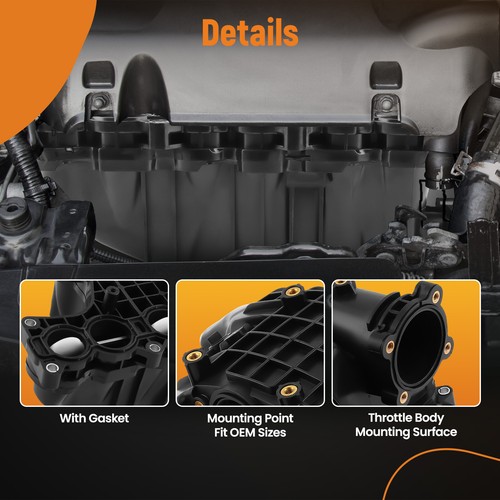 Intake Manifold w/o Control Valve for RAM 1500 for Jeep Grand Cherokee 2014-2019 - Bild 4 von 12