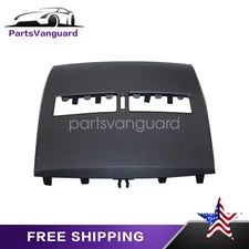 New Black Front Upper Top Center Dash Air Vent Trim Bezel For Nissan Versa 07-12