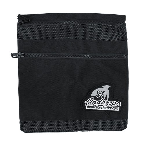 Anderson Detector Beach Finds Pouch with 2 Compartments & Built in Carabiner - Picture 4 of 7