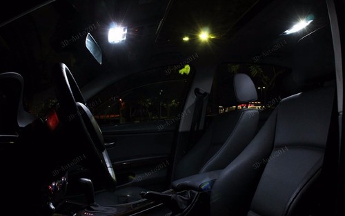 Kit de paquete interior de luz blanca de xenón 13 piezas para BUICK ENCORE - Imagen 6 de 11