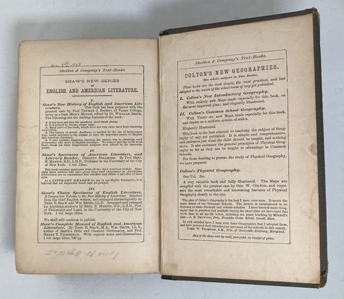 MENTAL PHILOSOPHY 1880 Joseph Haven D.D. Haven Series Hardcover WORN - Bild 7 von 11