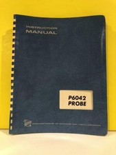 Tektronix 070-0629-00 P6042 Probe Instruction Manual