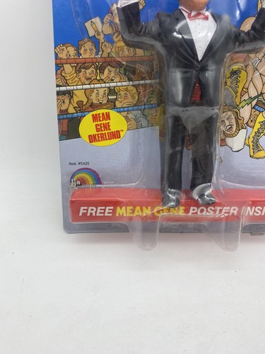 Mean Gene Okerlund LJN Series 3 Wrestling Superstars Manager WWF Figure - Picture 5 of 11