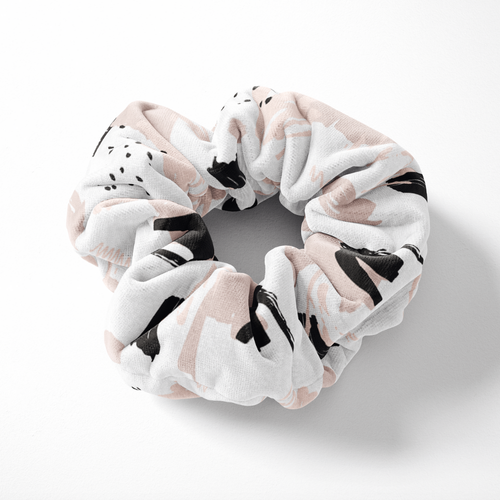 Velvet Scrunchie with Elastic Stretch - Classic Scrunchie - Coconut Lane - Picture 8 of 12