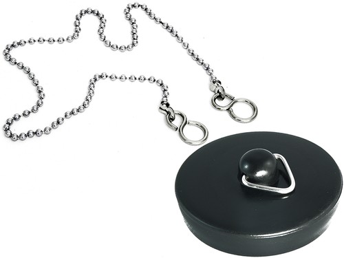 BOX 100 X Black Plastic Basin Sink Bath Plug 1 34 45Mm + 18 Inch Chain BOX 100 X Black Plastic Basin Sink Bath Plug 1 34 45Mm + 18 Inch Chain