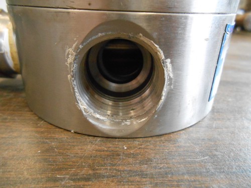 QCI QUALITY CONTROL INC 3-way valve .75322 stainless steel shutoff sanitary open - Picture 3 of 5