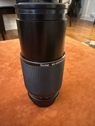 Vivitar 80-200mm 1: 4.5 MC Zoom Lens Pentax K Mount 58mm Filter Thread - Picture 2 of 5