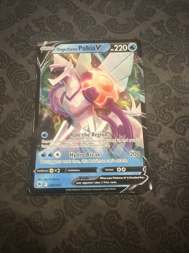 Origin Forme Palkia V 039/189 Swsh10: Astral Radiance Holo - Picture 1 of 2