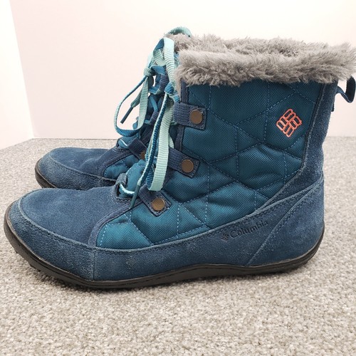 Botas de invierno Columbia Powder Summit cortas verde azulado turquesa para mujer 8,5 BL2596-462 - Imagen 5 de 20