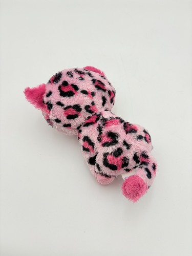 TY Beanie Boo Gypsy Plüsch rosa schwarze Punkte Gepard Justice exklusiv 6 Zoll - Bild 3 von 8