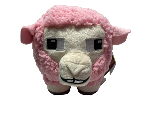 A Minecraft Movie 8” Pink Sheep  Plush NEW with Tags Mattel - Picture 3 of 8