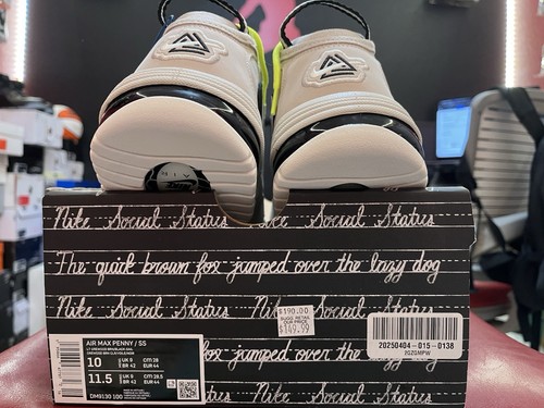 NIKE AIR MAX PENNY 1 SOCIAL STATUS SZ 10🔥🔥RARE🔥🔥 - Picture 10 of 11