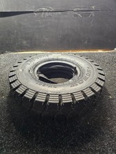 (QTY 1) DUHOW 5.00-8 Forklift Tube Type Tire Load Range E 10 Ply DH901