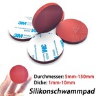Runde Moosgummi Pads Selbstklebend Schwamm Scheiben Unterlegscheiben Φ5mm-150mm