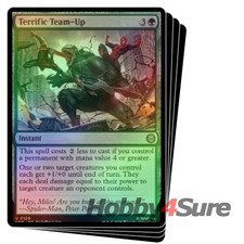 Foil Terrific Team-up X4 M/NM Magic: The Gathering MTG Marvel's Spider-man