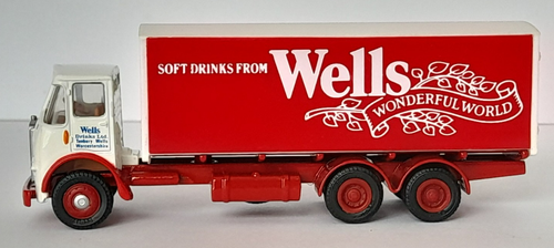 EFE 12501 Atkinson Box Van Lorry Wells Soft Drinks of Tenbury Wells - Scale 1:76 - Picture 9 of 10